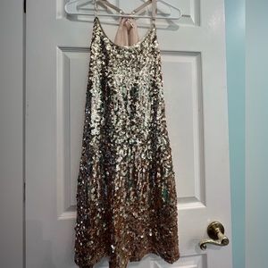 Sparkly Gold Dress